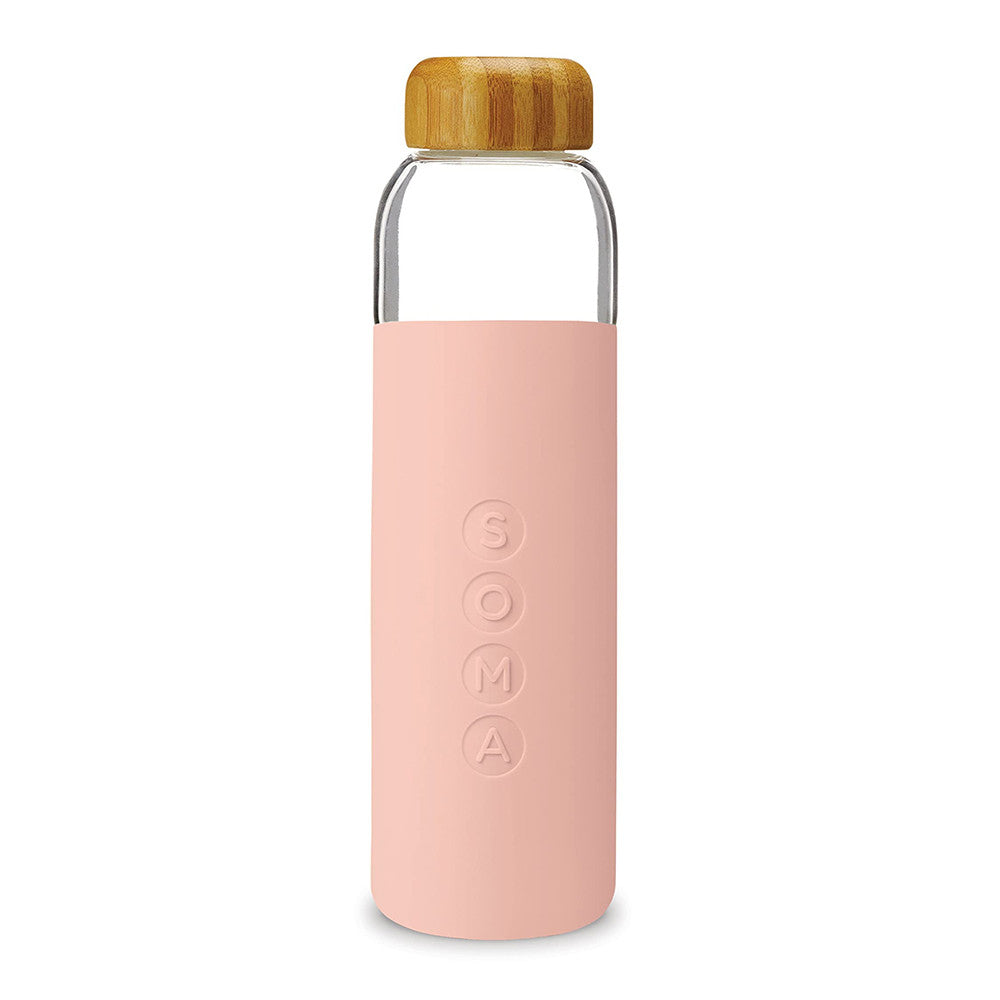 Soma Glass Water Bottle V2, Blush, 25 Oz